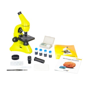 Микроскоп Rainbow 50L – биологичен, монокулярен, 40–800x - Img 5