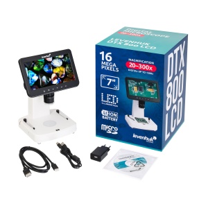 Цифров микроскоп DTX 800 LCD с 7-инчов IPS екран - Img 2