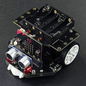 micro:Maqueen Plus V2 STEM робот с акумулаторни AA батерии + Maqueen Mechanic комплект - Img 2