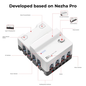 Nezha Pro micro:bit micro:bit разширителна платка - Img 1