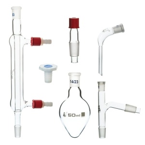 OrganoLab Compact 14/23 – Комплект за органична химия (6 елемента, в защитна пяна) - Img 2