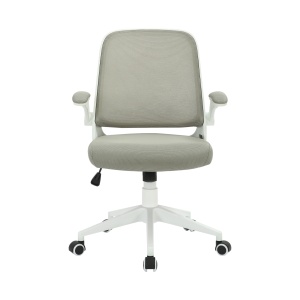 Pretty White W, RFG Работен стол, сив - Img 1