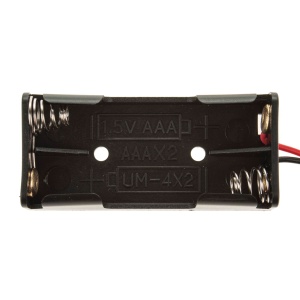 Държач за батерии, 2 x Micro UM4 (AAA) с кабел - Img 2