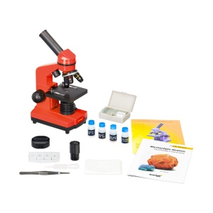 Микроскоп Rainbow 2L – биологичен, монокулярен, 40–400x - Img 4