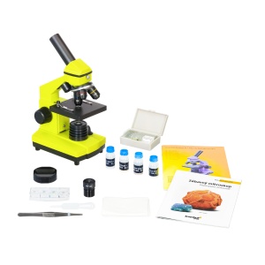 Микроскоп Rainbow 2L PLUS – биологичен, монокулярен, 64–640x - Img 4