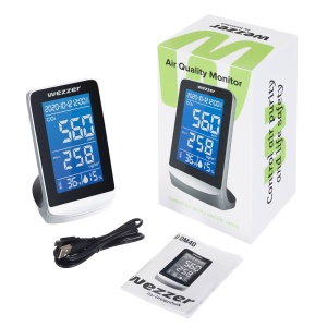 Монитор за качество на въздуха Wezzer Air PRO DM40 - Img 2