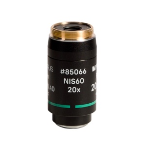Обектив 20PL60 Plan 20х/0,40 ∞/0,17 H 60 mm - Img 2