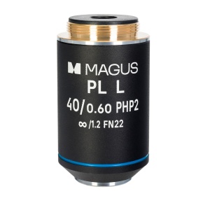 Обектив 40HP 40х/0,60 Plan L Phase PHP2 ∞/1,2 WD 3,5 mm — фазовоконтрастен планахроматичен