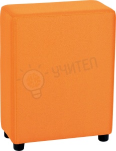 Облегалка Blocco Mini, единична, ниска, оранжева
