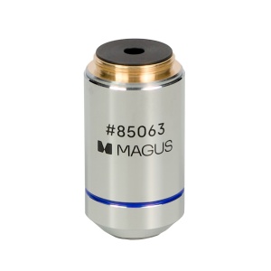 Планахроматичен обектив 60PL Plan 60х/0,80 ∞/0,17 - Img 2
