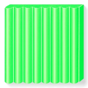 Полимерна глина Staedtler Fimo Effect,57g, неон зелен 501 - Img 2