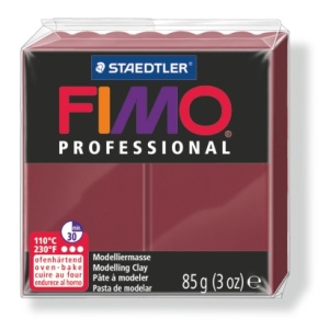 Полимерна глина Staedtler Fimo Prof,85g, бордо 23 - Img 1