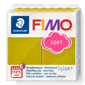 Полимерна глина Staedtler Fimo Soft, 57 g,трев T51 - Img 1