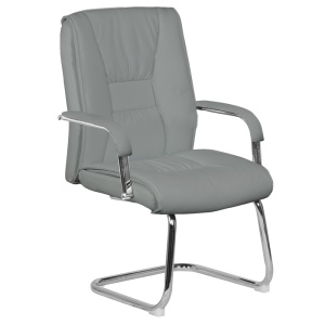 Посетителски стол Carmen 6540 - сив - Img 1