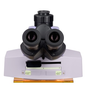 Флуоресцентен микроскоп Lum 450L — тринокулярен биологичен - Img 9