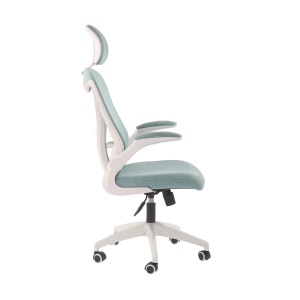 Jolly White HB RFG Директорски стол, синьо-зелен - Img 3