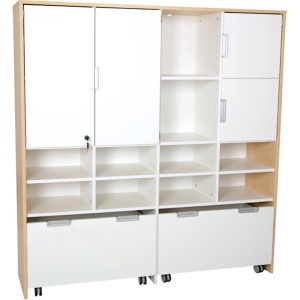 Quadro - многофункционална библиотека, клен - Img 3