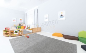 Едноцветен килим - сив 4 х 5 м - Img 2