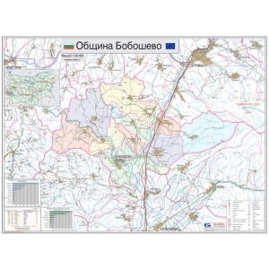 Карта на община Бобошево