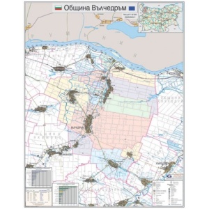 Карта на община Вълчедръм
