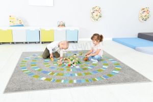 Килим със спирала 2 х 2 m - Img 3