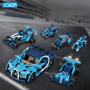 Конструктор Blue Phantom Bugatti - 6 в 1 - Img 3