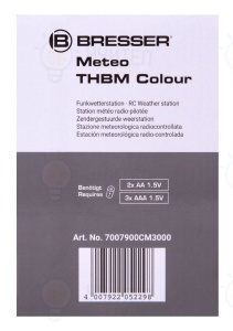 Метеорологична станция със цветен дисплей, black - Img 5