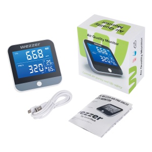 Монитор за качество на въздуха Wezzer Air PRO DM30 - Img 2