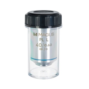 Обектив 40PLL 40х/0,60 Plan L WD 3,98 mm за металургичен микроскоп - Img 2