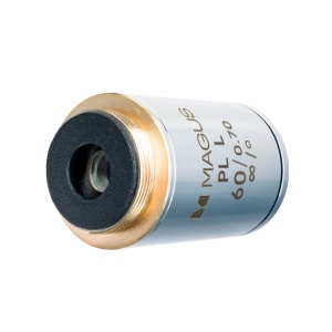 Обектив 60PLL 60х/0,70 Plan L WD 2,08 mm – планахроматичен, металургичен - Img 4