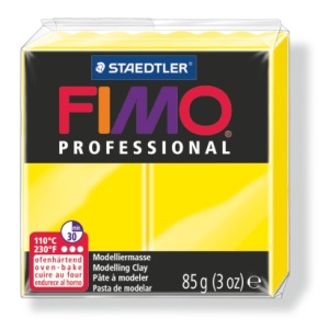 Полимерна глина Staedtler Fimo Prof,85g, лимон 1 - Img 1