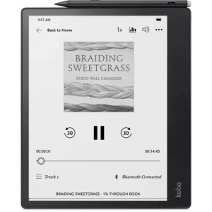 Четец за Е-книги Kobo Elipsa 2E, 10.3", E Ink, 32GB, със Stylus, черен