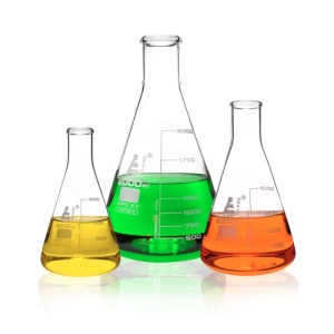 EduLab Borosilicate Pro Set 500–2000 ml – Комплект 3 ерленмайерови колби с пяна - Img 2
