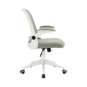 Pretty White W, RFG Работен стол, сив - Img 2