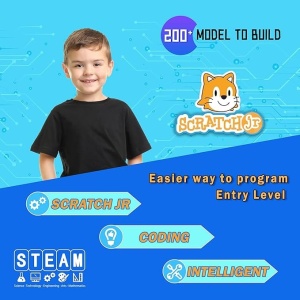Smart Robot Premium 200-в-1 – STEM Комплект за Програмиране и Конструиране - Img 7