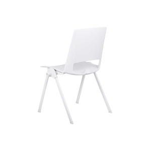 Sweet White Посетителски стол, бял, 4 броя в комплект, RFG - Img 4
