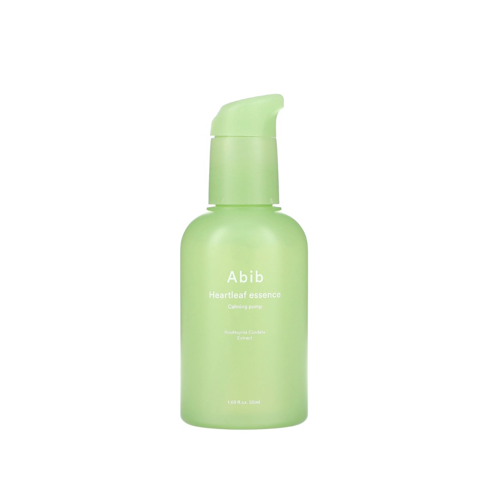Abib, Heartleaf Essence Calming Pump, esență calmantă cu extract de Houttuynia Cordata, 50 ml