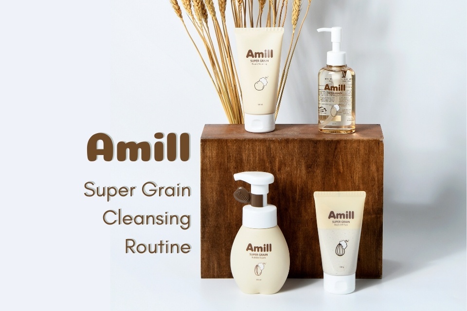 AMILL, Super Grain Bubble Foam, spumă pentru curățare cu bule, 200 ml