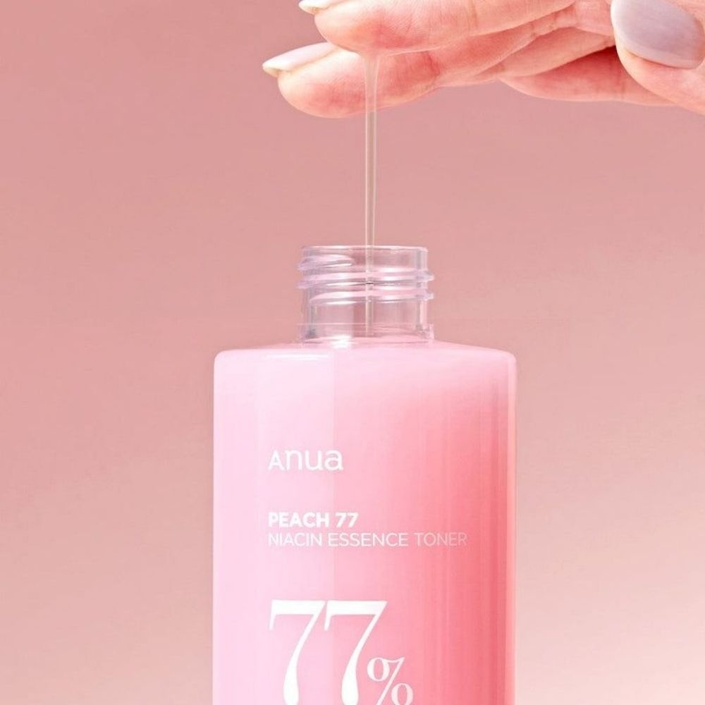ANUA, Peach 77 Niacin Essence Toner, toner cu aromă de piersică, 250 ml - 1 | YEO