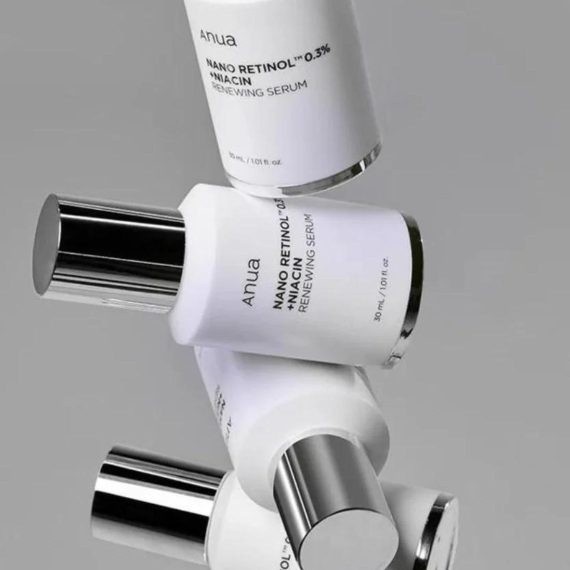 ANUA, Retinol 0.3% + Niacin Renewing Serum, ser cu retinol, 30 ml