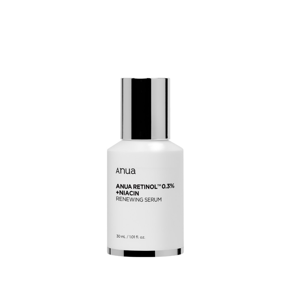 ANUA, Retinol 0.3% + Niacin Renewing Serum, ser cu retinol, 30 ml