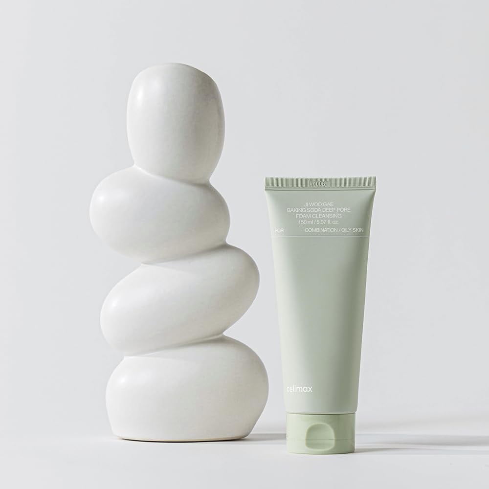 Celimax, Ji.Woo.Gae Baking Soda Deep Pore Foam Cleansing, spumă de curățare profundă a porilor cu bicarbonat de sodiu, 150 ml - 1 | YEO