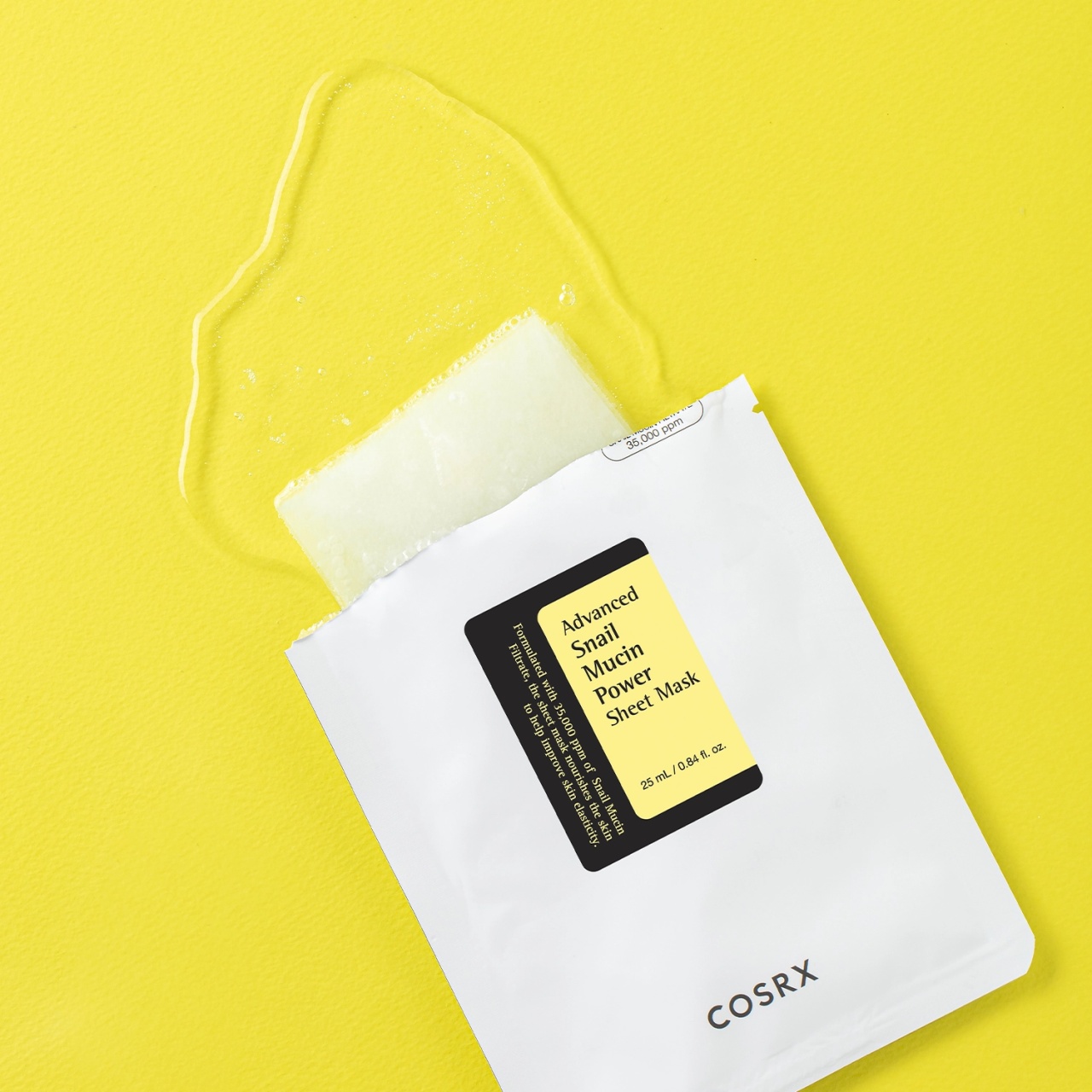 COSRX, Advanced Snail Mucin Power Sheet Mask, mască cu mucină de melc, 25 ml