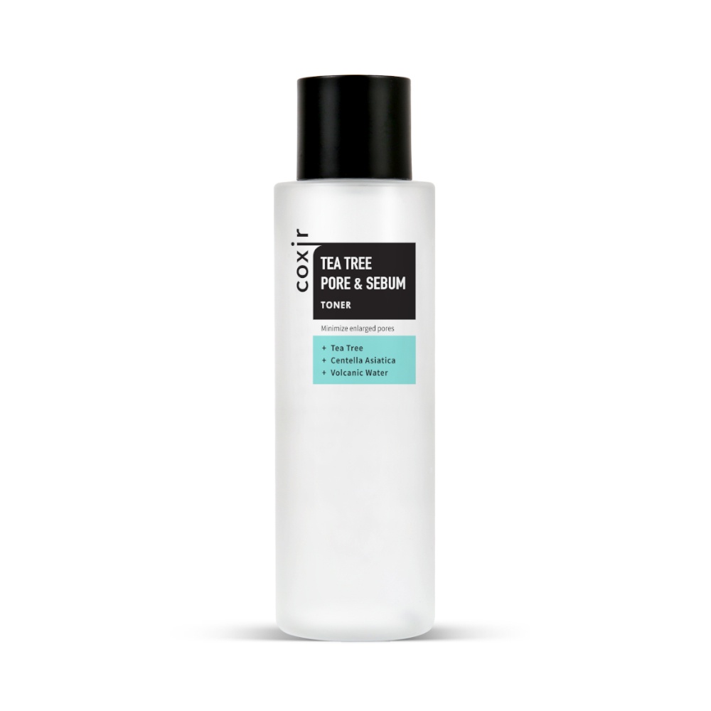 COXIR, Tea Tree Pore & Sebum Toner, toner pentru sebum, 150 ml