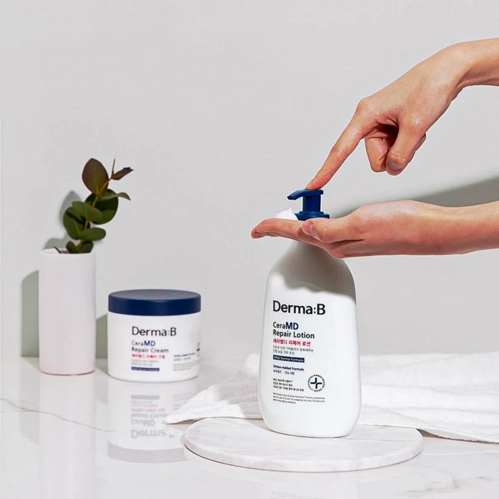 DERMA-B, CeraMD Repair Lotion, loțiune de corp CeraMD, 400 ml - 2 | YEO