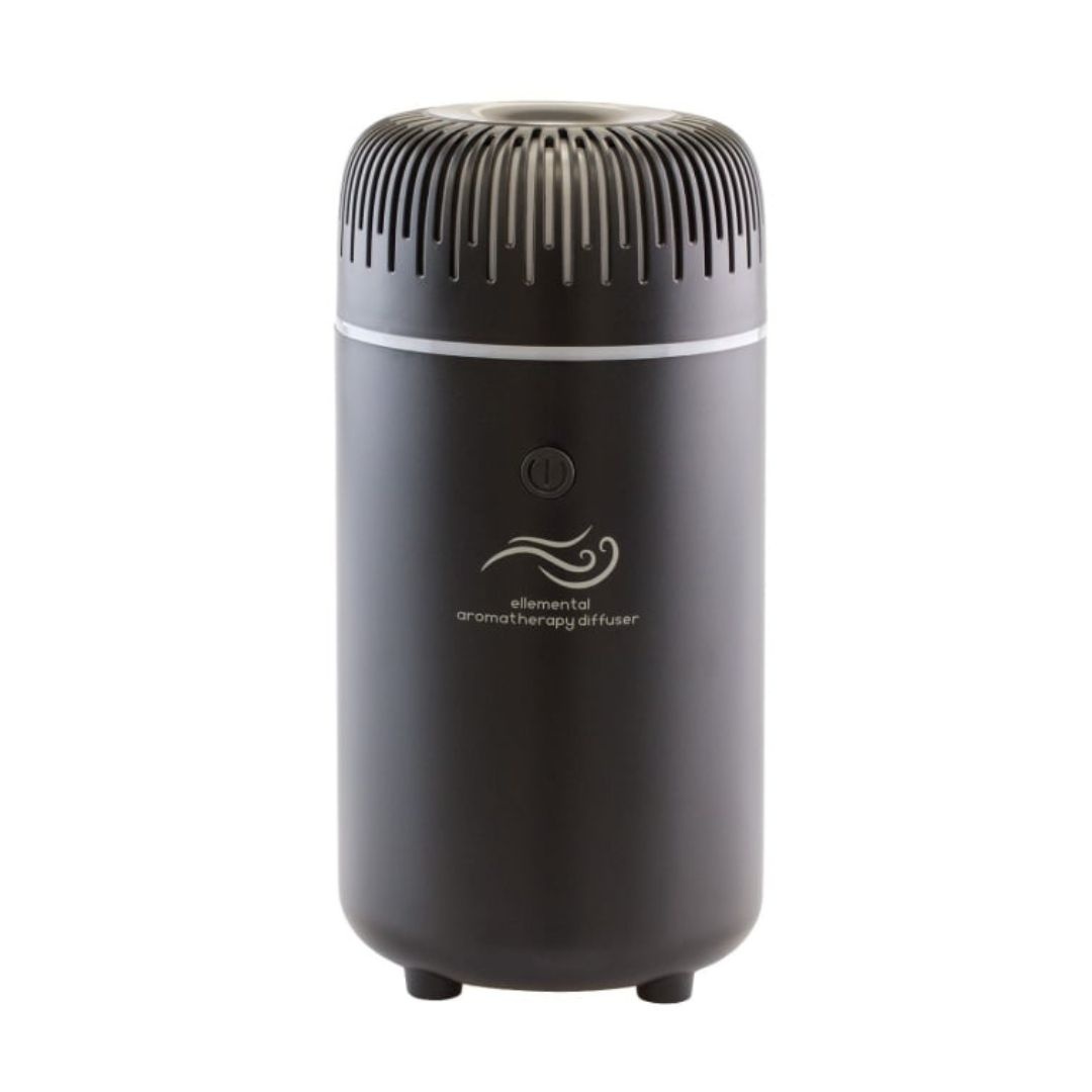 Ellemental, Difuzor de aromaterapie pentru mașină, Sunshine negru, alimentare USB