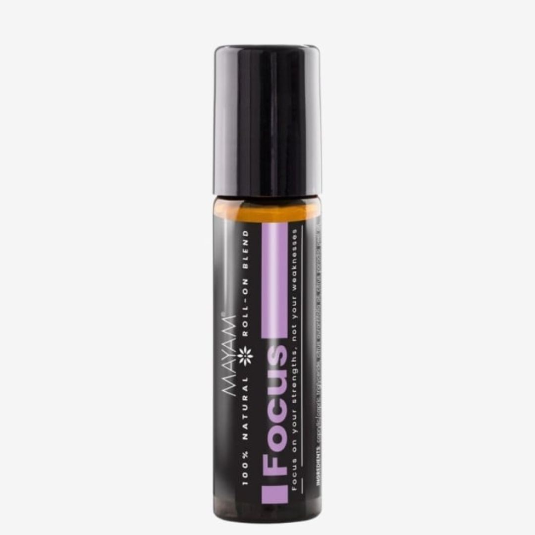 Ellemental, Roll-on cu uleiuri esențiale Focus, 10 ml
