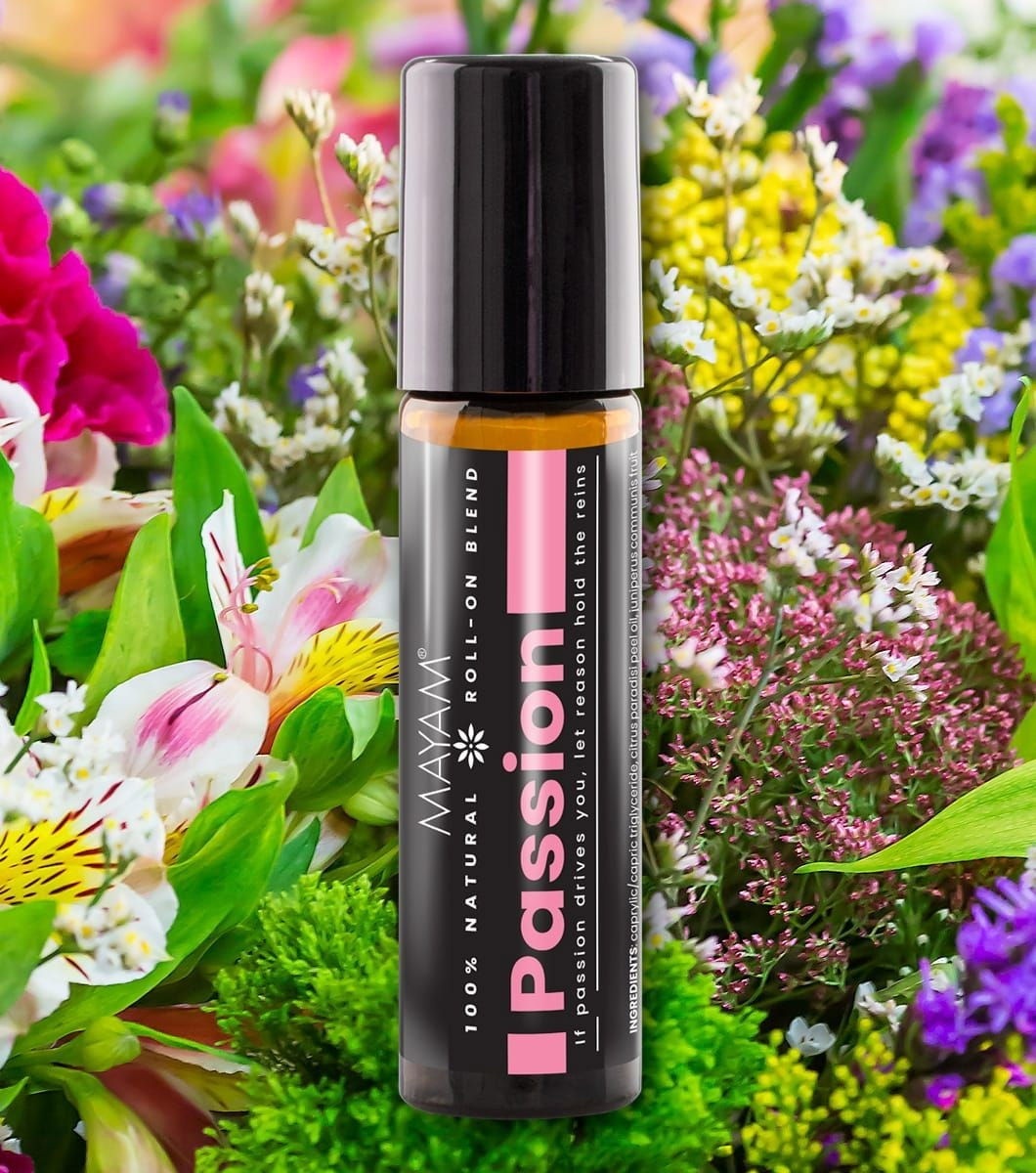 Ellemental, Roll-on cu uleiuri esențiale Passion, 10 ml - 2 | YEO