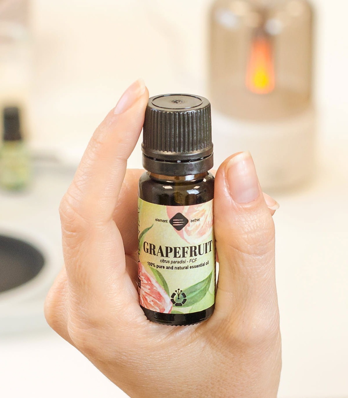 Ellemental, Ulei esențial de Grapefruit FCF, 10 ml - 2 | YEO
