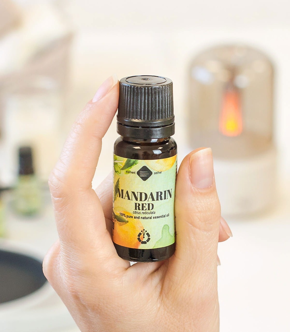 Ellemental, Ulei esențial de Mandarină roșie, 10 ml - 2 | YEO